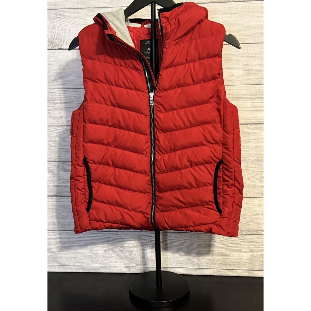 Women’s GAP Outdoor Edition Winter Warmth Puffer Vest – Red – Size Small